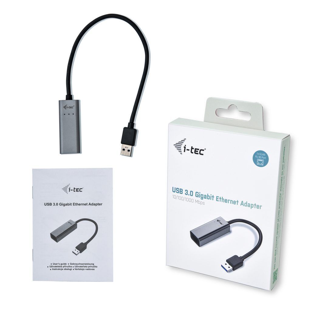 I-TEC USB3.0 Metal Gigabit Ethernet Adapter