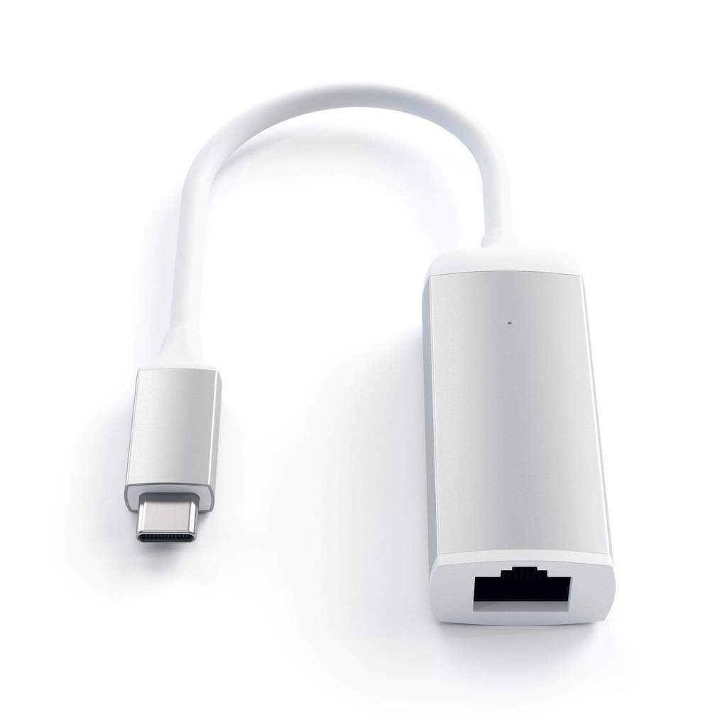 Satechi Type-C to Ethernet Adapter Aluminium Silver