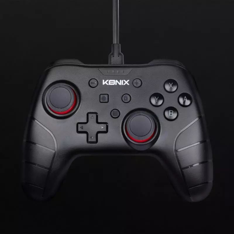 KONIX Mythics Manette Filaire Noire USB Gamepad Black