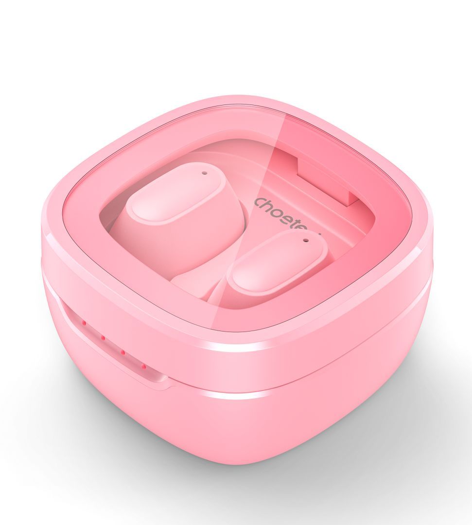 Choetech BH-T23 LuminaCube ENC TWS Bluetooth Headset Pink