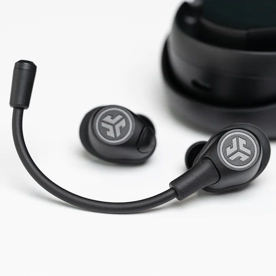 JLab Work Buds TWS Bluetooth Headset Earbuds Black