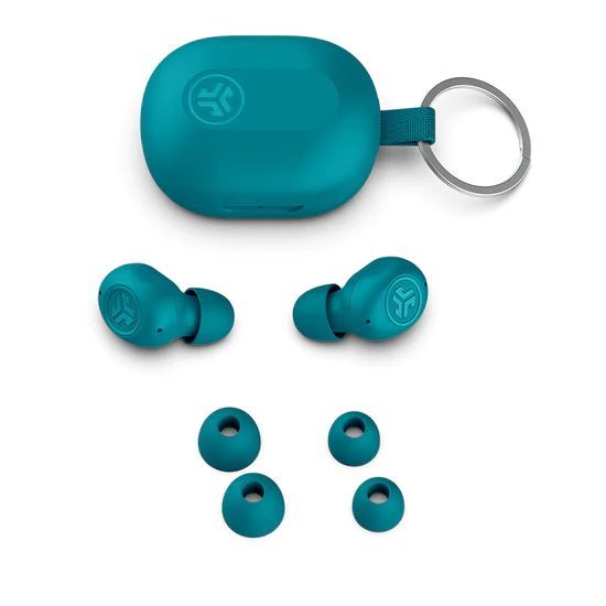 JLab JBuds Mini TWS Bluetooth Headset Earbuds Aqua Teal