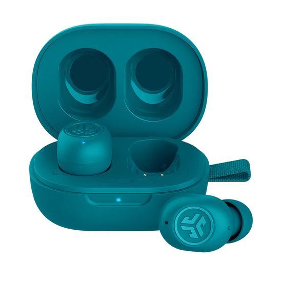 JLab JBuds Mini TWS Bluetooth Headset Earbuds Aqua Teal