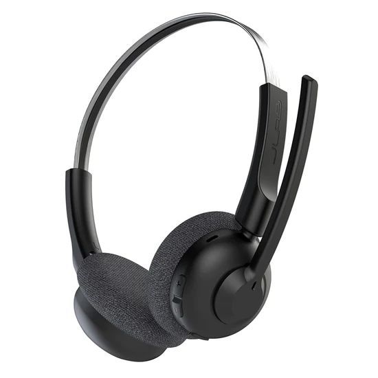 JLab Go Work Pop On-Ear Bluetooth Headset Black