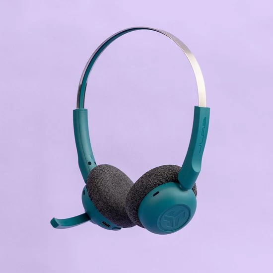 JLab Go Work Pop On-Ear Bluetooth Headset Teal