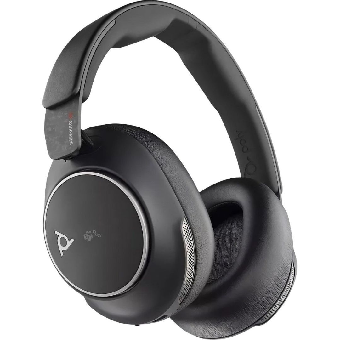 Poly Plantronics Voyager Surround 80 UC Teams USB-C/USB-A Wireless Bluetooth Headset Black Poly Plantronics Voyager Surround 80 UC Teams USB-C/USB-A Wireless Bluetooth Headset Black