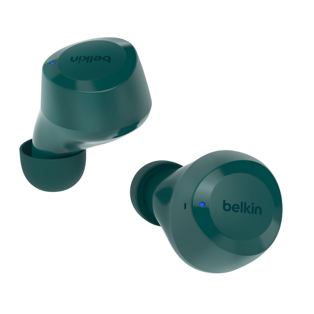 Belkin SoundForm Bolt Bluetooth Headset Earbuds Teal Belkin SoundForm Bolt Bluetooth Headset Earbuds Teal