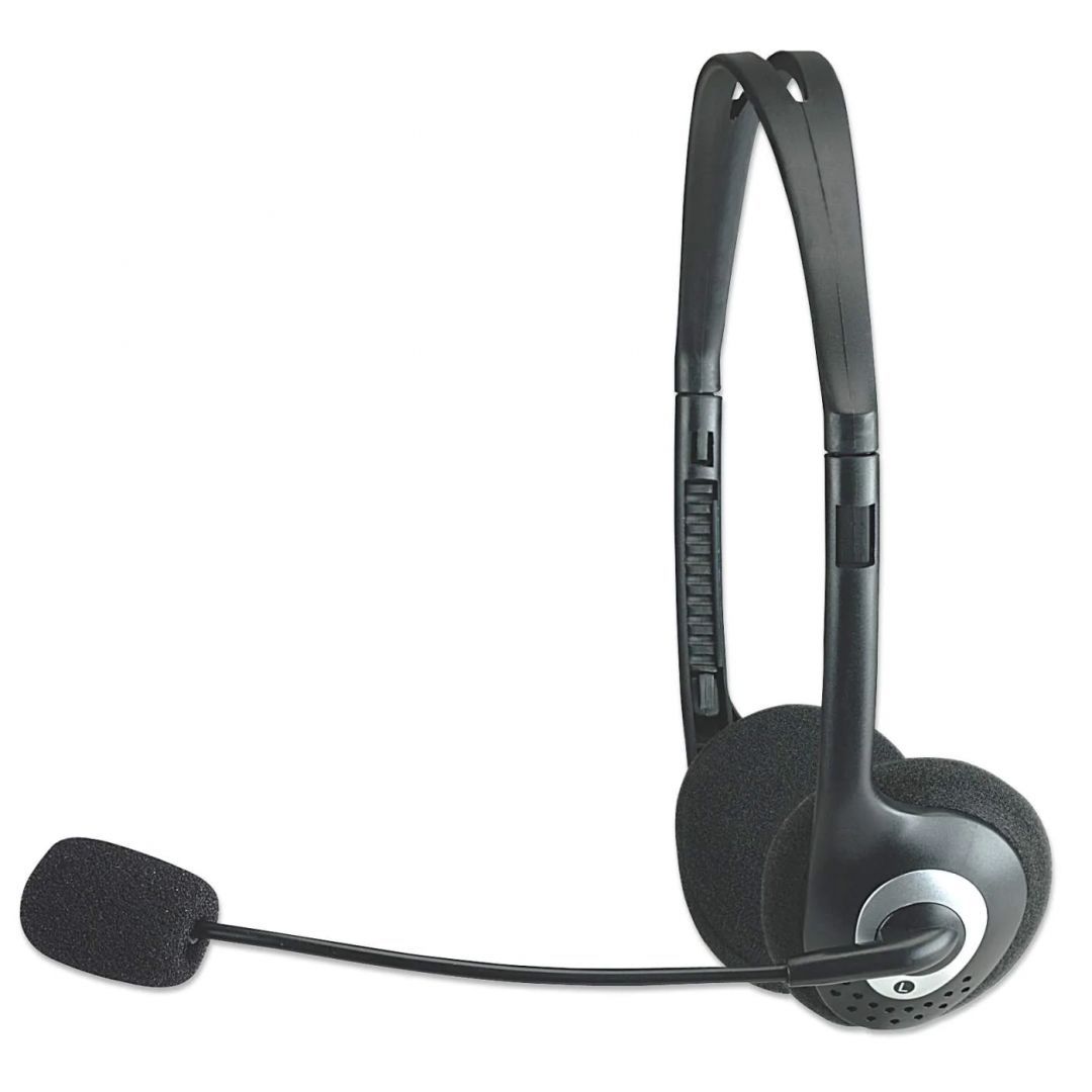 Manhattan Stereo Headset Black