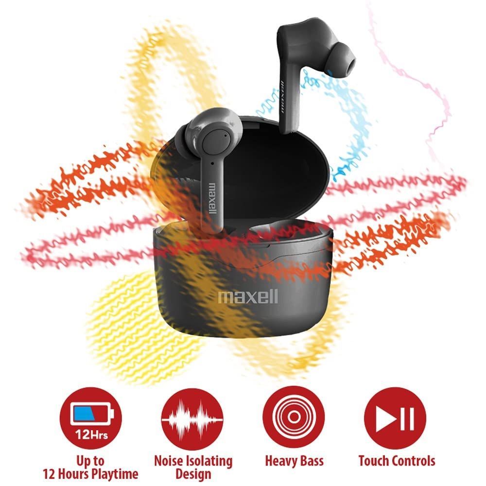 Maxell Sync Up TWS Wireless Headset Black