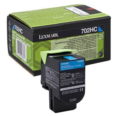 Lexmark 702H Cyan toner Lexmark 702H Cyan toner