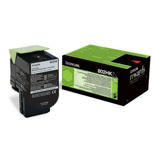 Lexmark 802HK Black toner Lexmark 802HK Black toner