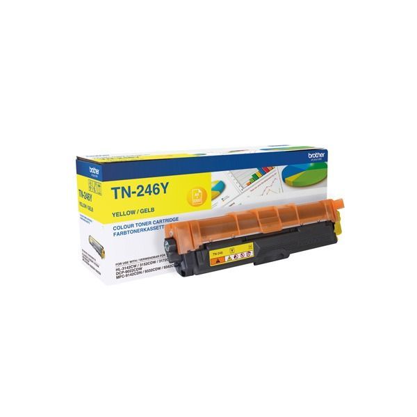 Brother TN-246Y Yellow toner Brother TN-246Y Yellow toner