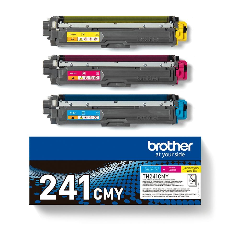 Brother TN241CMY Color pack toner Brother TN241CMY Color pack toner