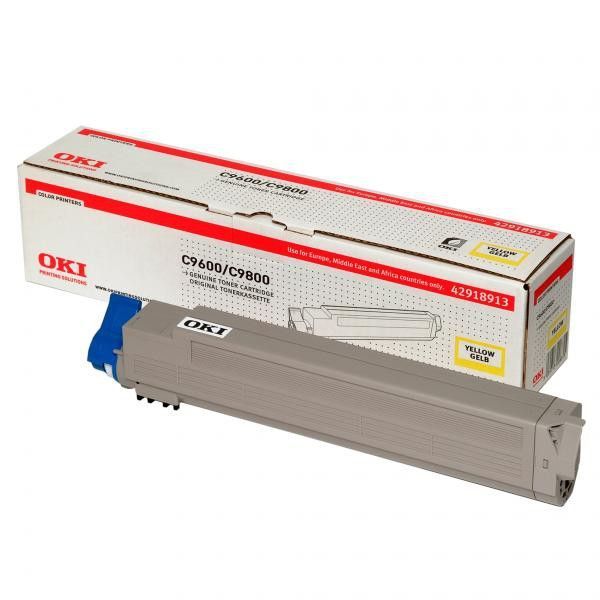 Oki C9600 Yellow toner