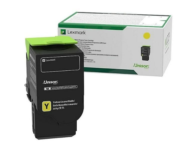 Lexmark 78C2XYE Yellow toner Lexmark 78C2XYE Yellow toner