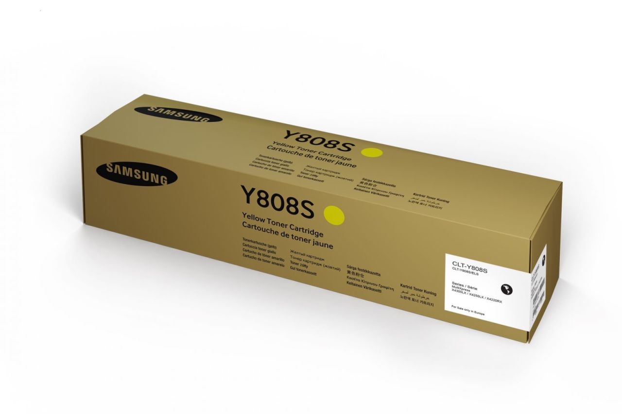 Samsung CLT-Y808S Yellow toner Samsung CLT-Y808S Yellow toner