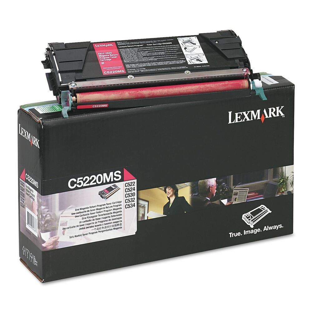 Lexmark C5220MS Magenta toner Lexmark C5220MS Magenta toner