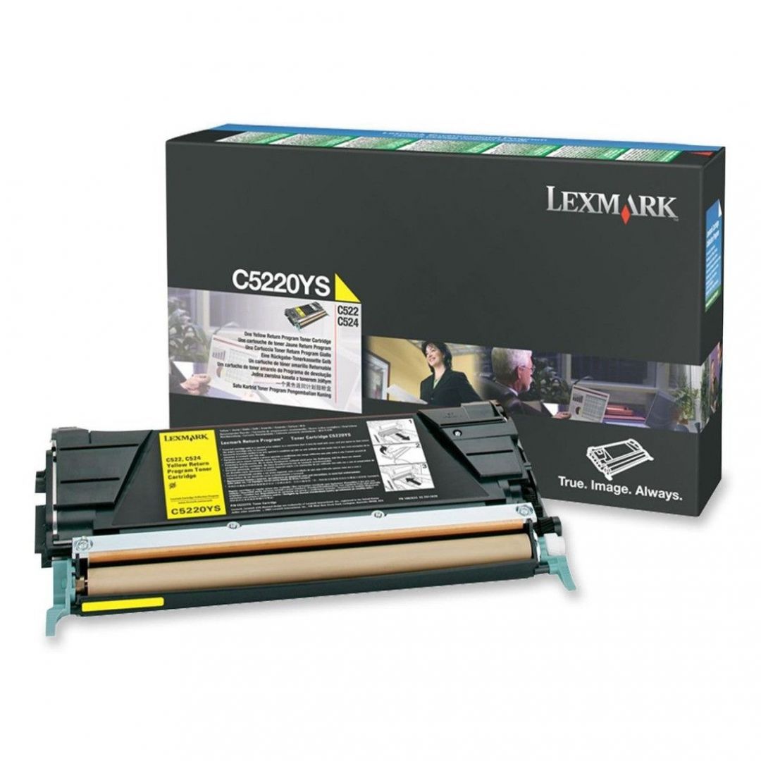 Lexmark C5220YS Yellow toner Lexmark C5220YS Yellow toner