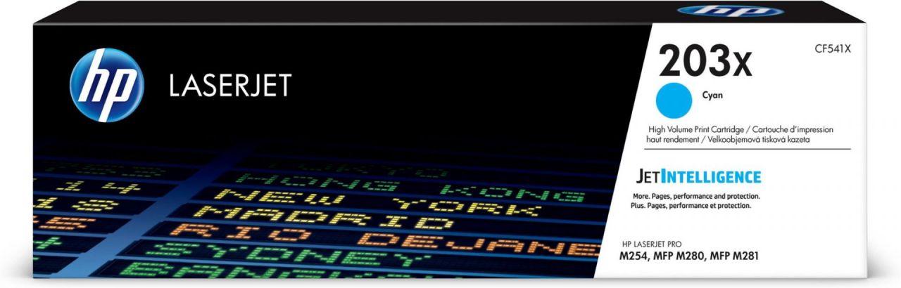 HP CF541X (203X) Cyan toner HP CF541X (203X) Cyan toner