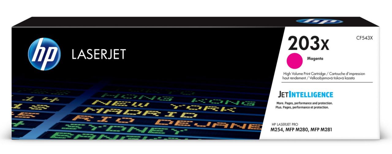 HP CF543X (203X) Magenta toner HP CF543X (203X) Magenta toner