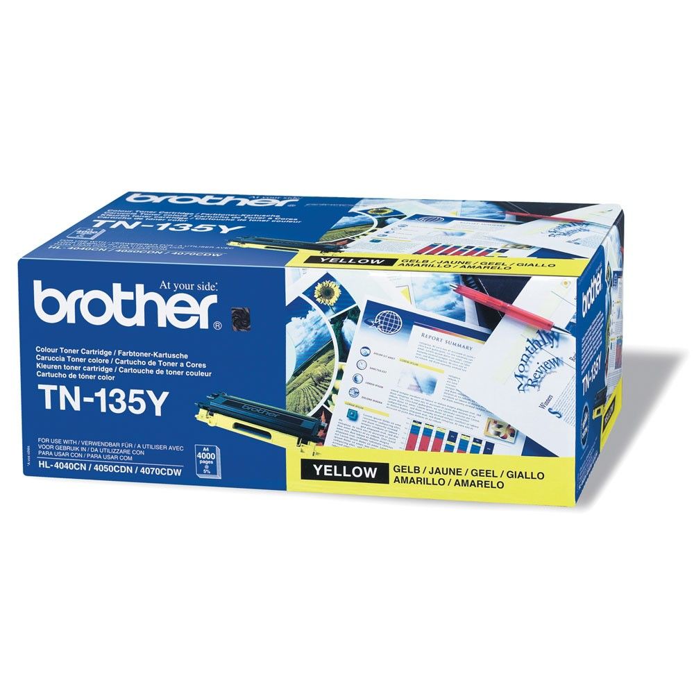 Brother TN-135Y Yellow toner Brother TN-135Y Yellow toner