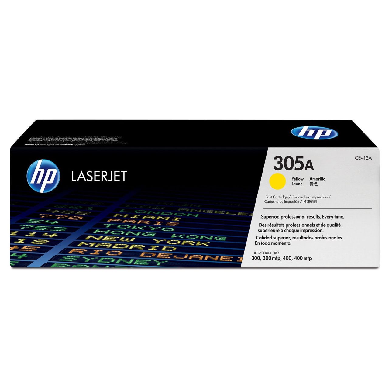 HP CE412A (305A) Yellow toner