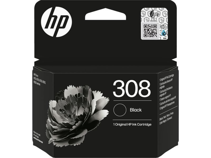 HP 308 Black tintapatron HP 308 Black tintapatron