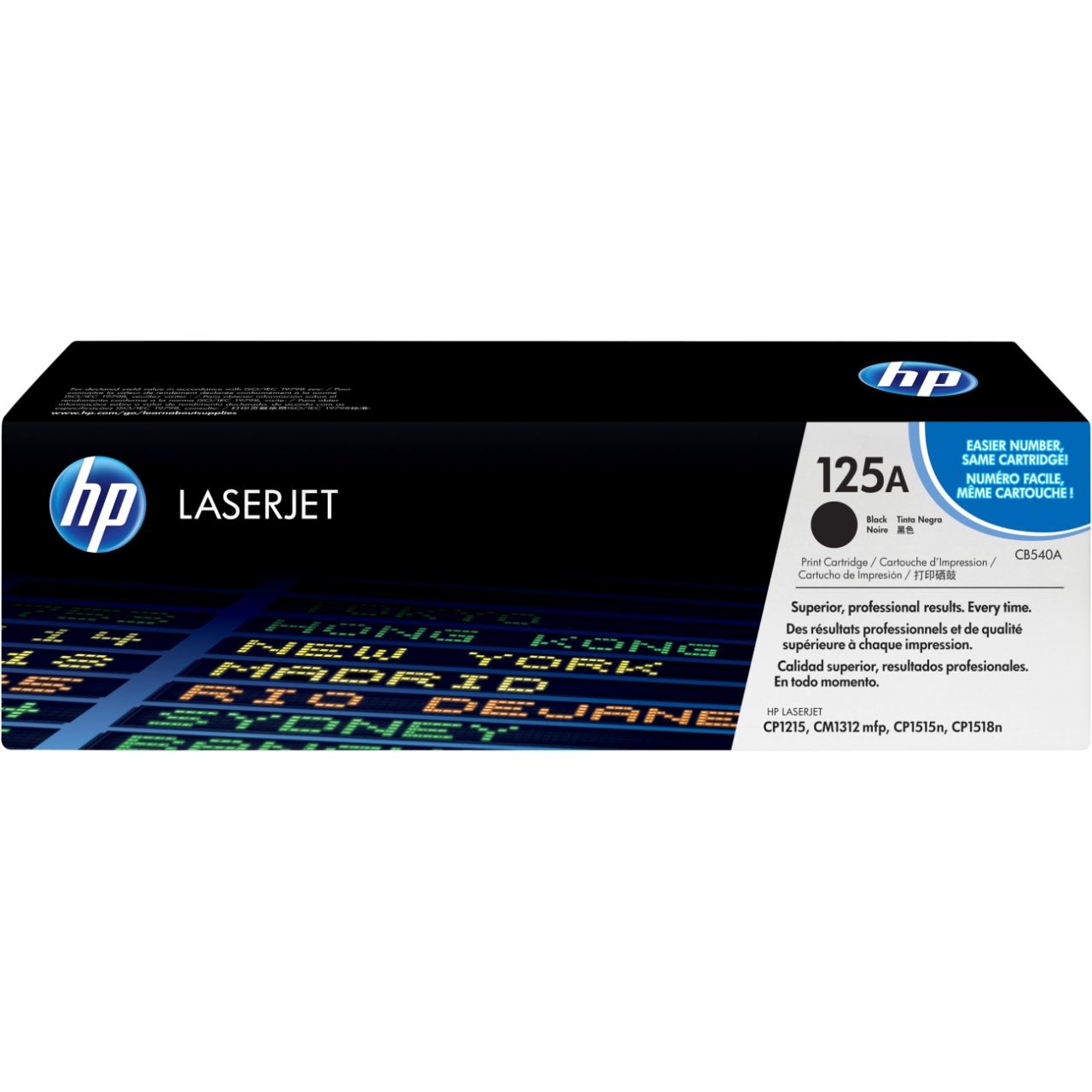 HP CB540A (125A) Black toner HP CB540A (125A) Black toner