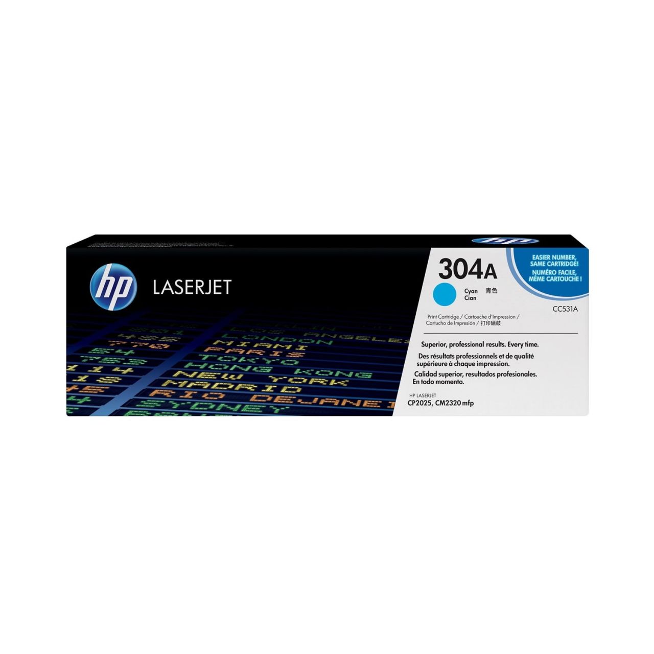 HP CC531A (304A) Cyan toner HP CC531A (304A) Cyan toner