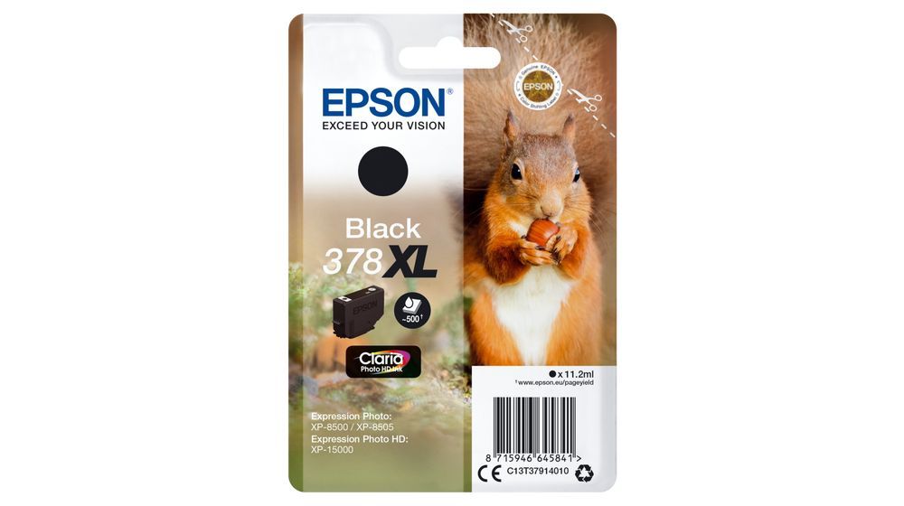 Epson T3791 (378XL) Black tintapatron Epson T3791 (378XL) Black tintapatron
