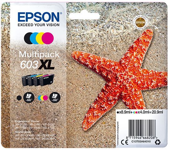 Epson T03A6 (603XL) Multipack tintapatron Epson T03A6 (603XL) Multipack tintapatron