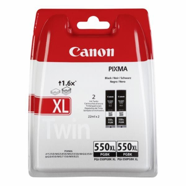 Canon PGI-550XL Black tintapatron csomag Canon PGI-550XL Black tintapatron csomag