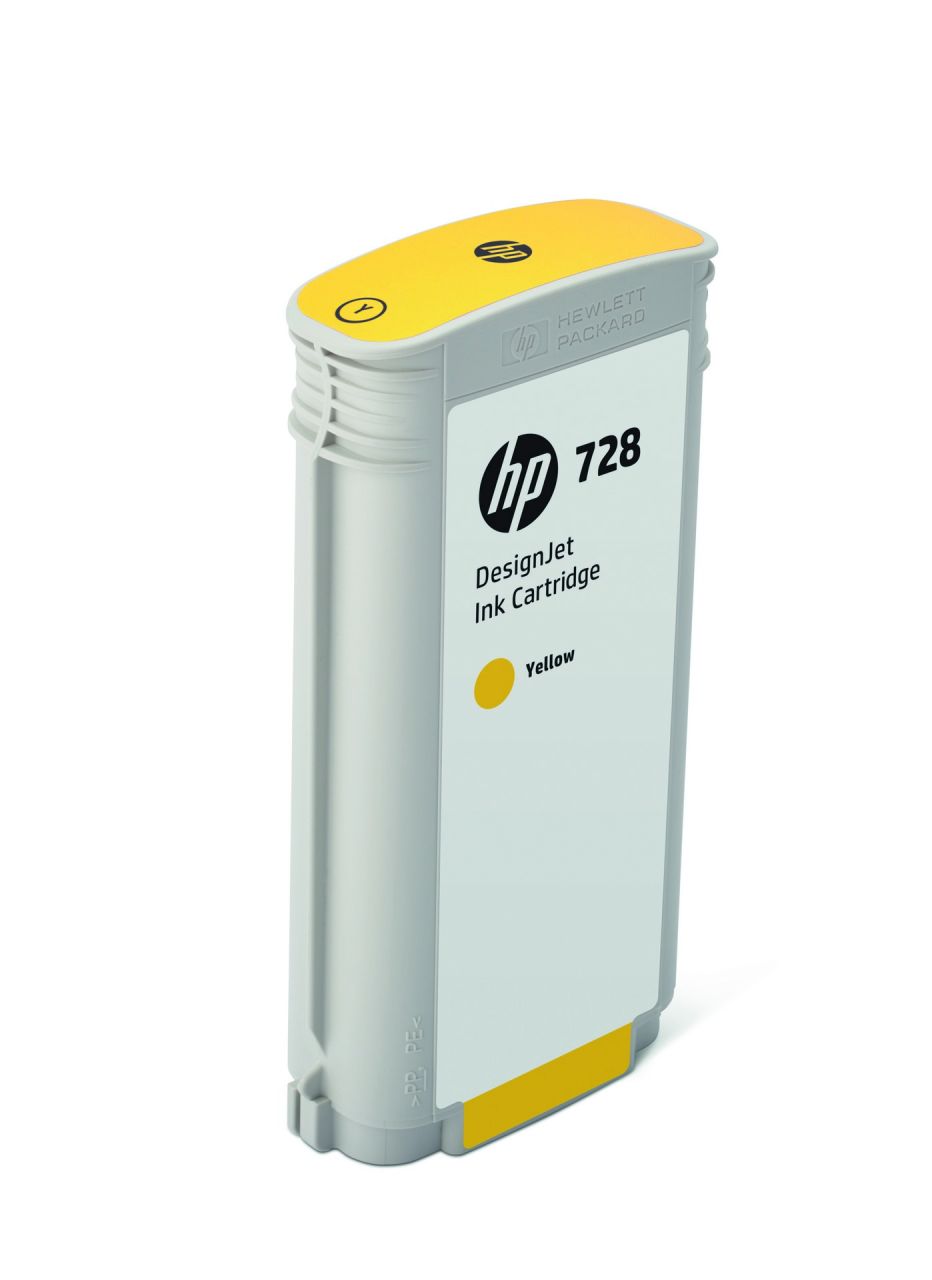 HP F9J65A (728) Yellow tintapatron HP F9J65A (728) Yellow tintapatron