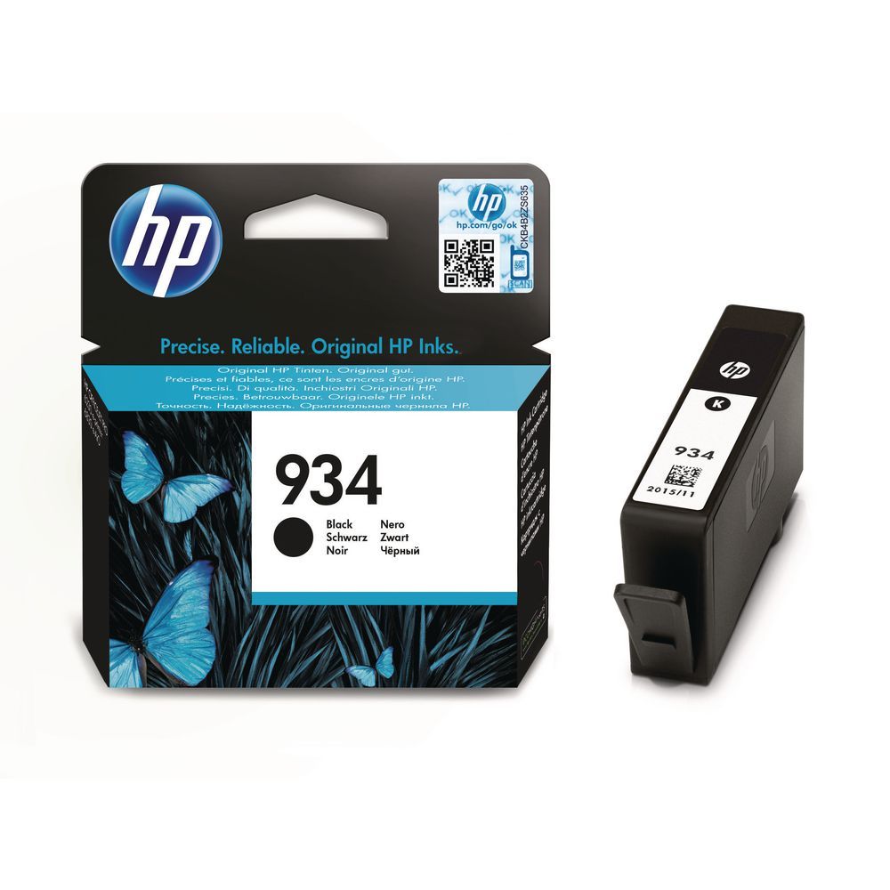 HP C2P19AE (934) Black tintapatron HP C2P19AE (934) Black tintapatron