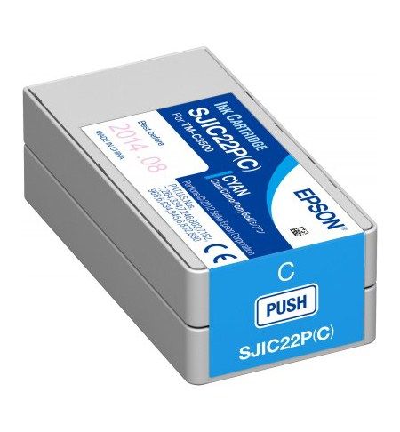 Epson SJIC22P Cyan Epson SJIC22P Cyan