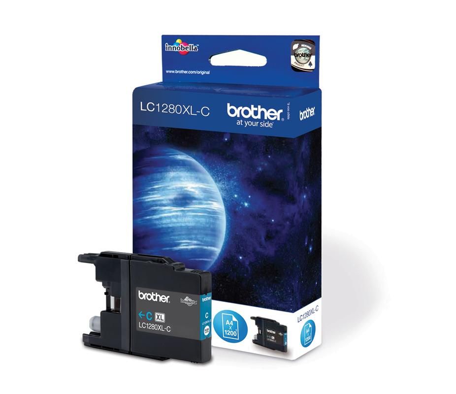 Brother LC1280XLC Cyan tintapatron Brother LC1280XLC Cyan tintapatron
