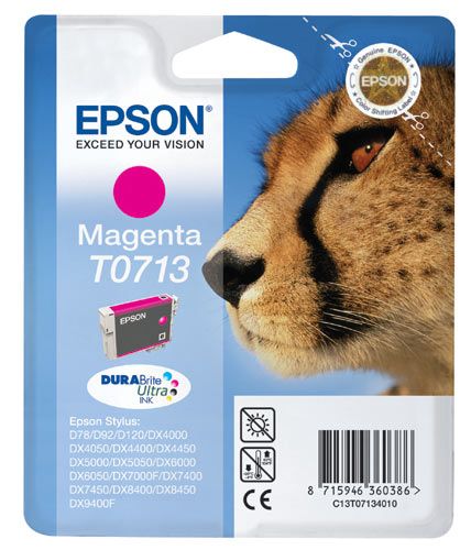 Epson T0713 Magenta tintapatron Epson T0713 Magenta tintapatron