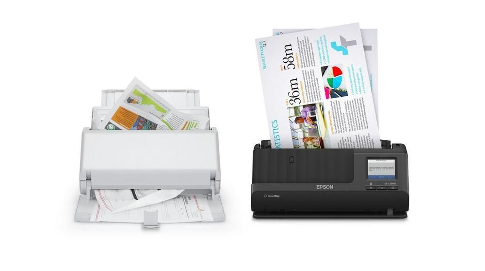 Epson WorkForce ES-C380W Lapáthúzós Szkenner Black