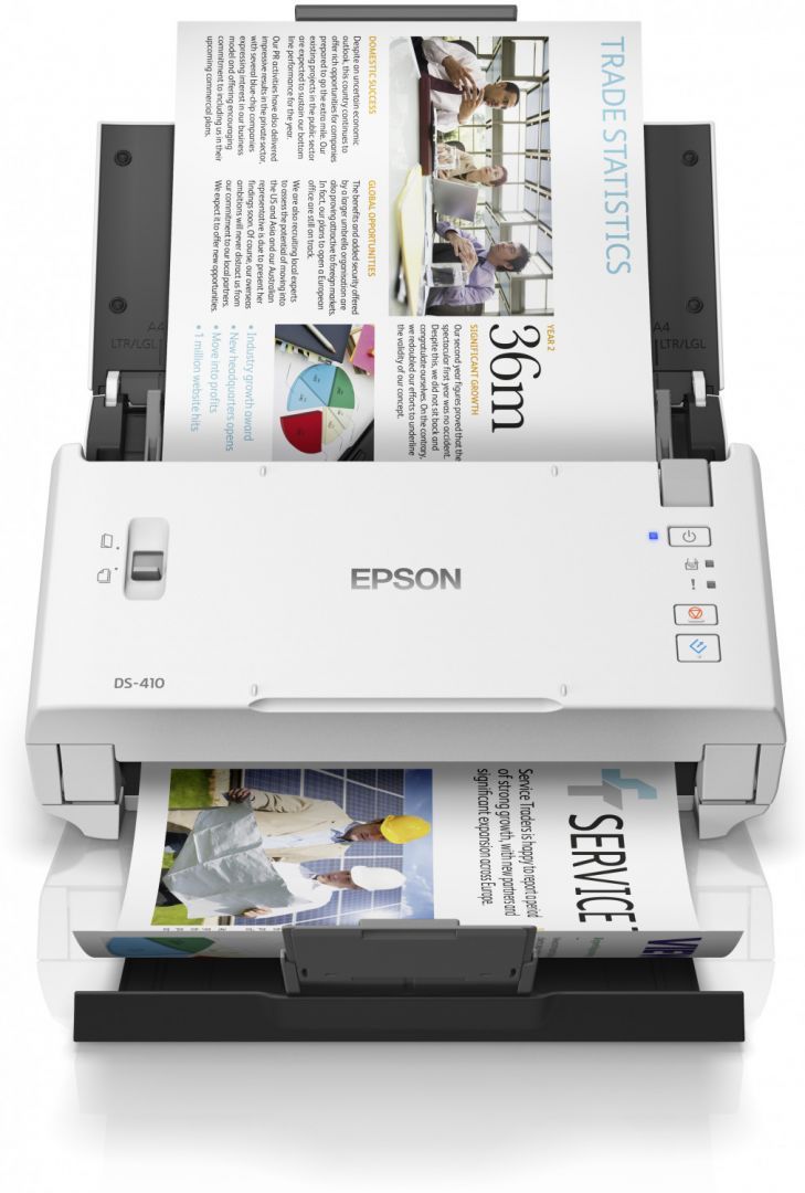 Epson WorkForce DS-410 Lapadagolós Szkenner White