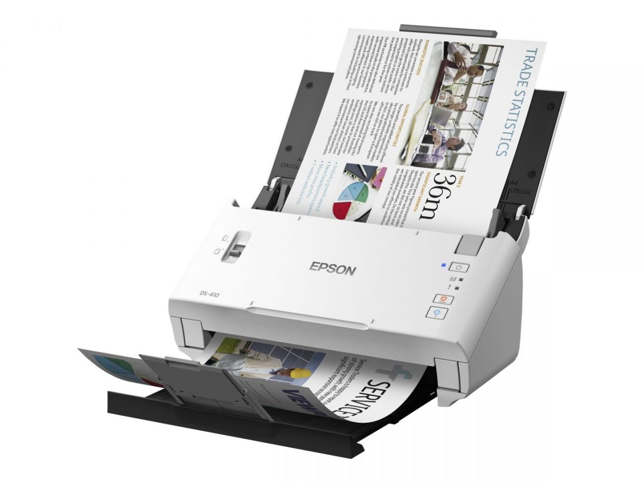 Epson WorkForce DS-410 Lapadagolós Szkenner White