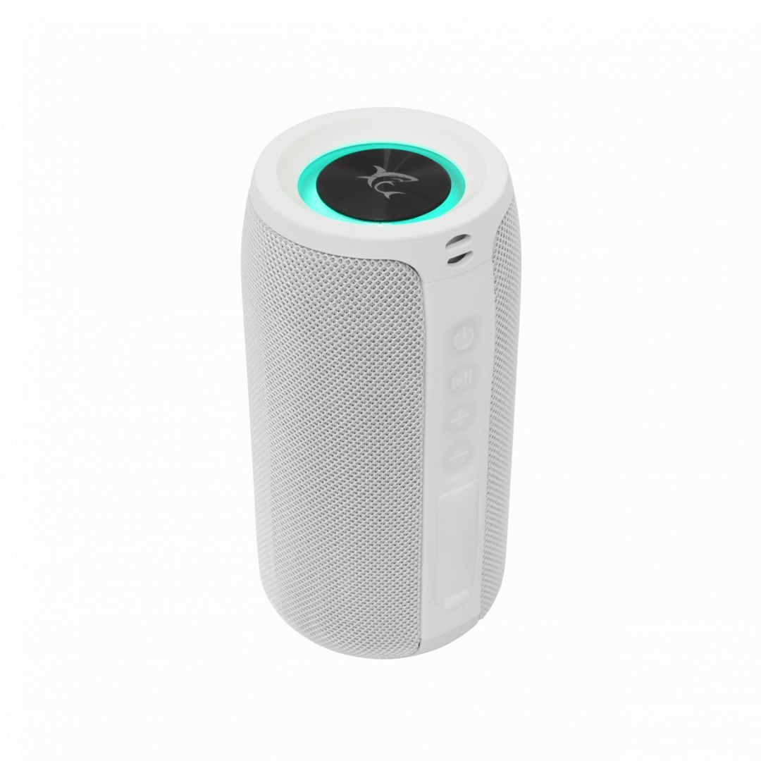 White Shark GBT-808W Conga RGB Bluetooth Speaker White