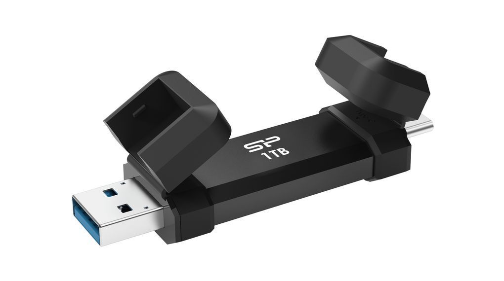 Silicon Power 1TB DS72 USB3.2 Black