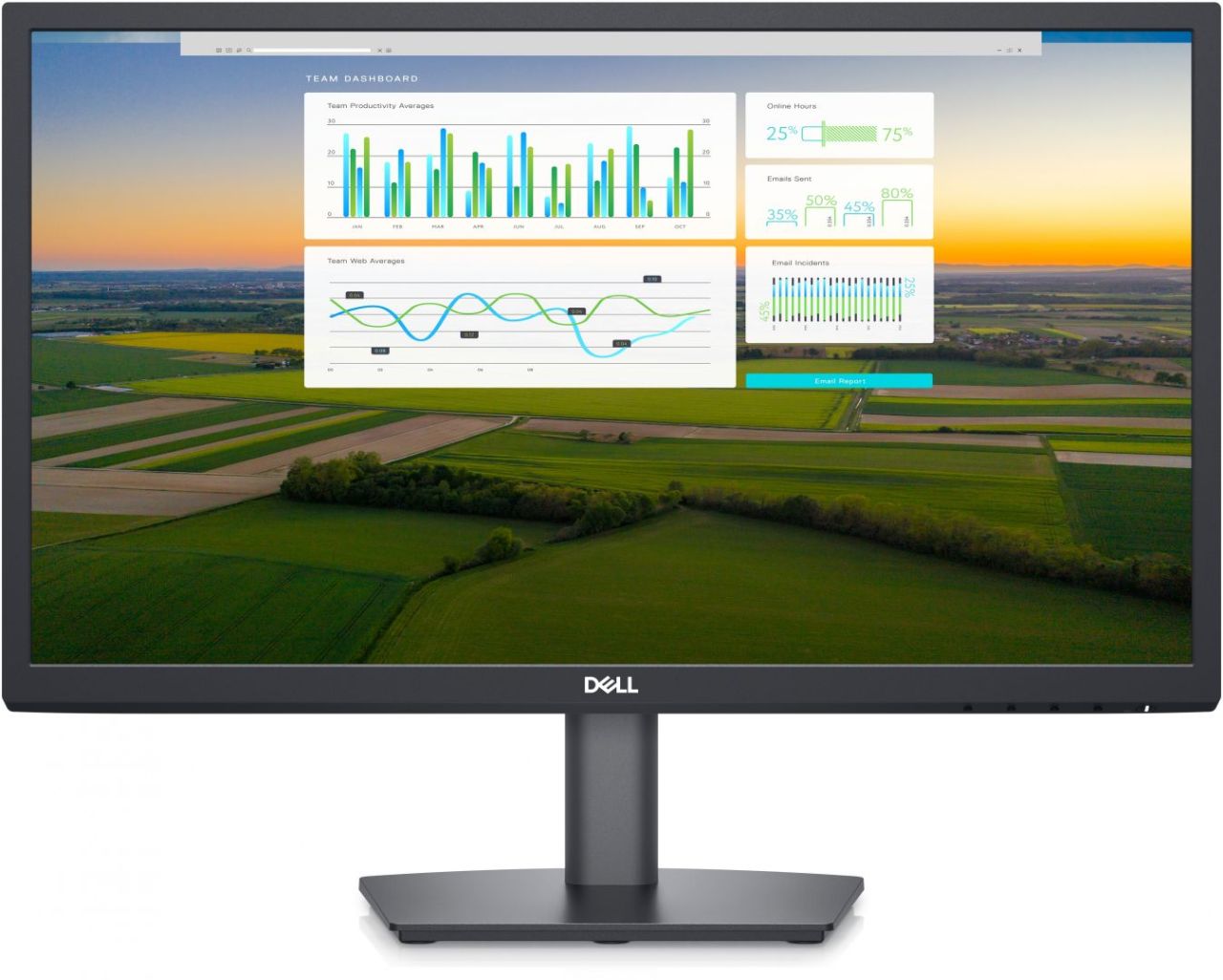 Dell 21,5" E2222H LED