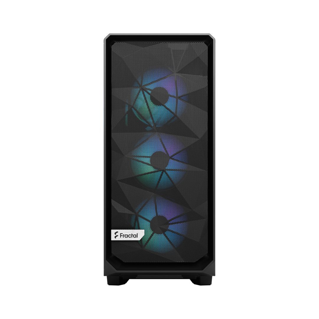 Fractal Design Meshify 2 Compact RGB Tempered Glass Light Tint Black