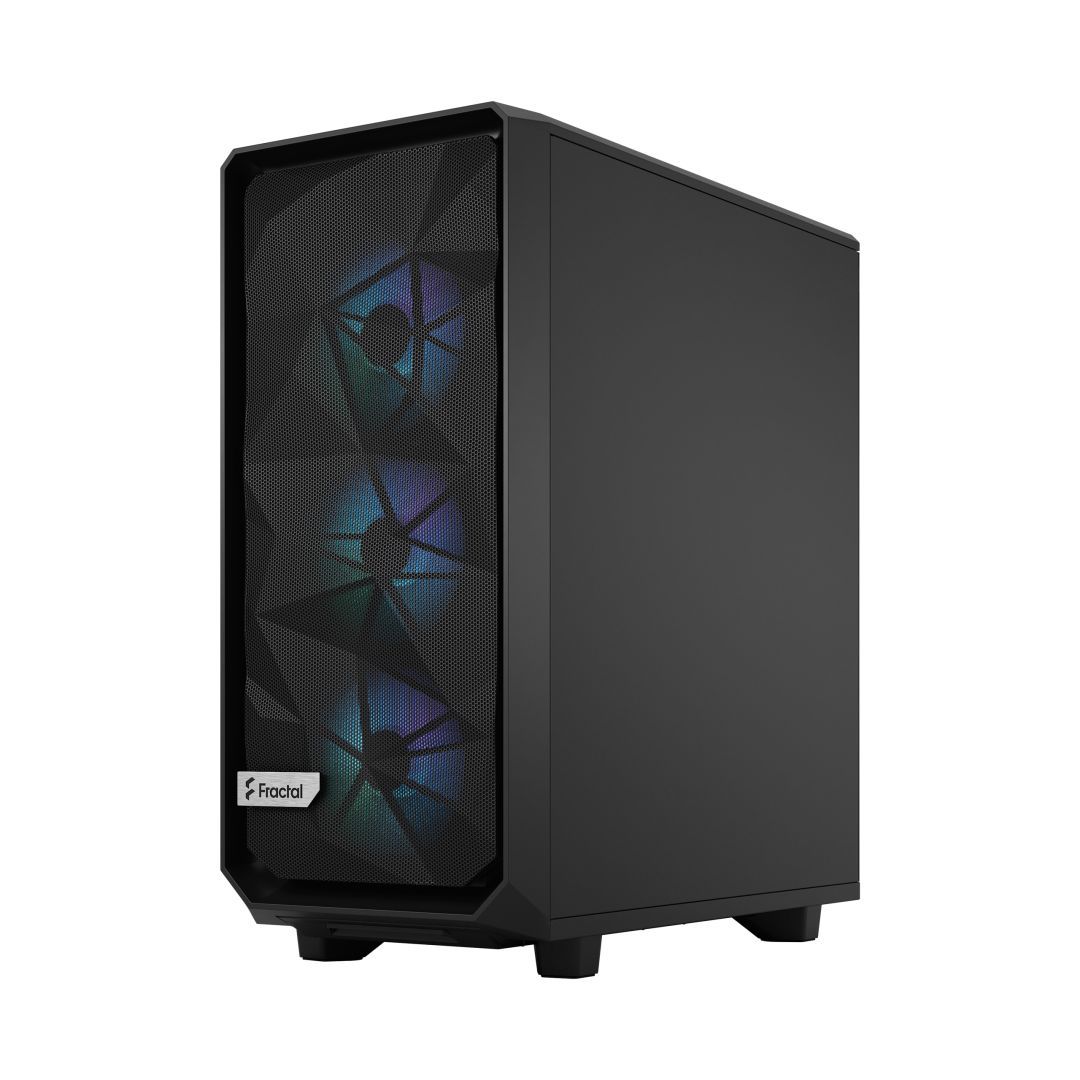 Fractal Design Meshify 2 Compact RGB Tempered Glass Light Tint Black