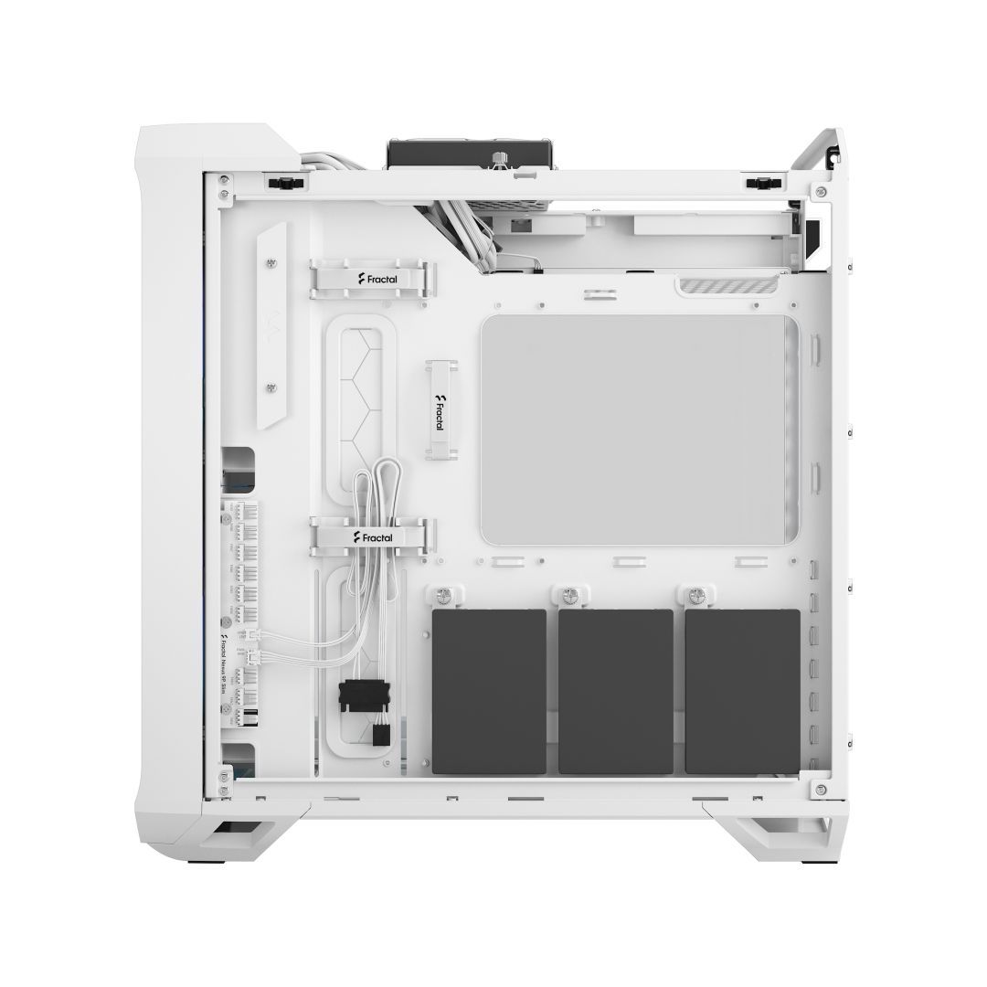 Fractal Design Torrent Compact RGB Tempered Glass White TG clear tint