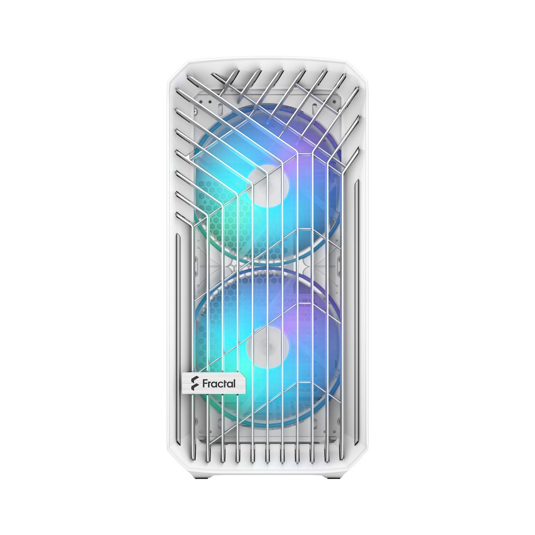 Fractal Design Torrent Compact RGB Tempered Glass White TG clear tint