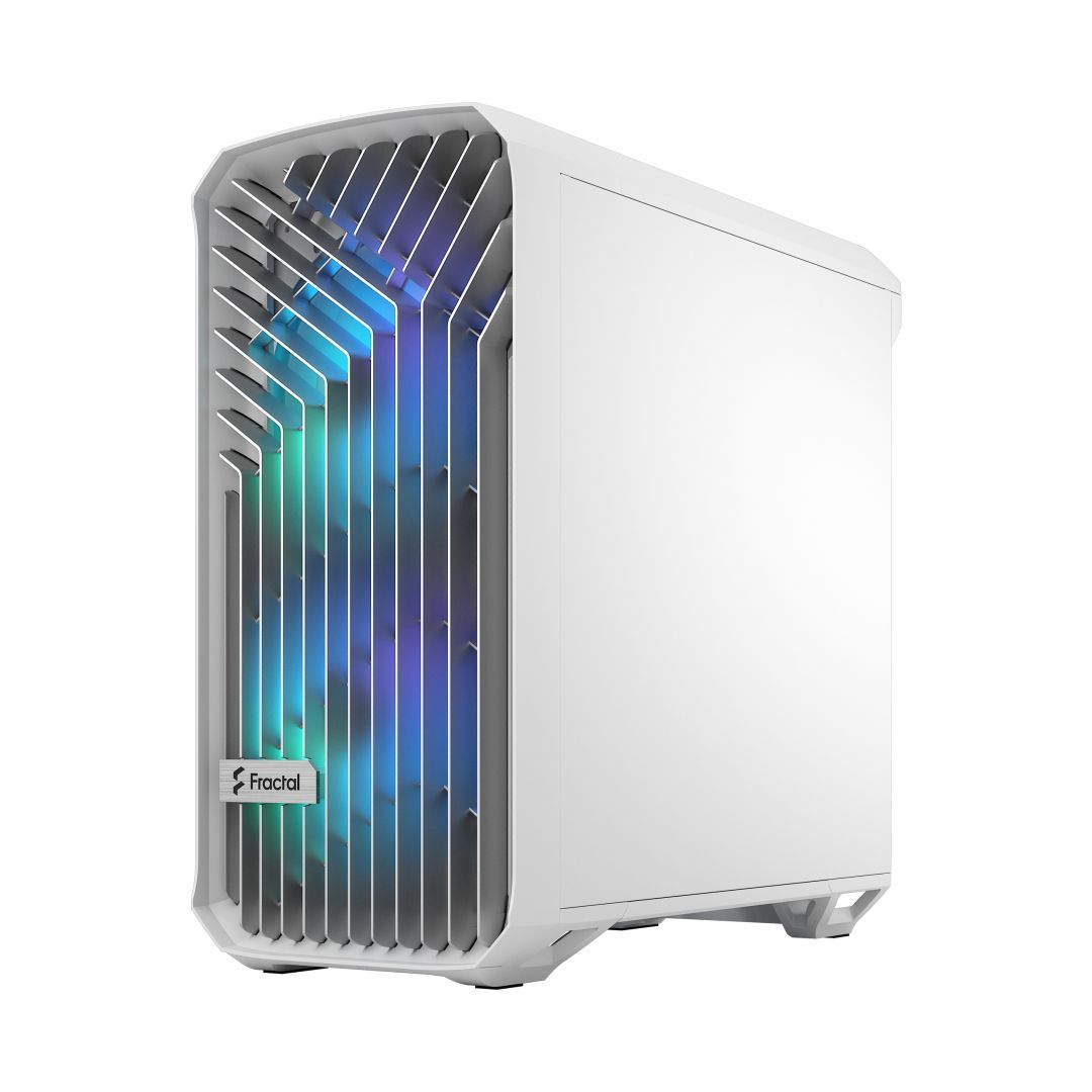 Fractal Design Torrent Compact RGB Tempered Glass White TG clear tint