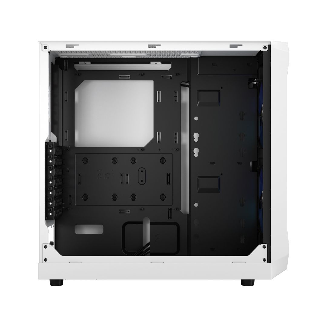 Fractal Design Focus 2 RGB Tempered Glass White TG Clear Tint