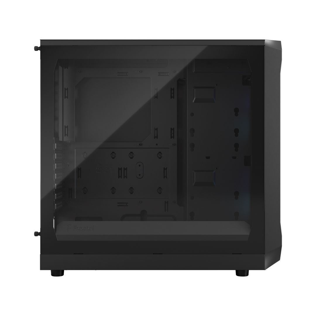 Fractal Design Focus 2 RGB Tempered Glass Black TG Clear Tint